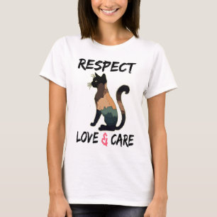 Camiseta Respeito, amor e cuidado