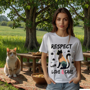 Camiseta Respeito, amor e cuidado