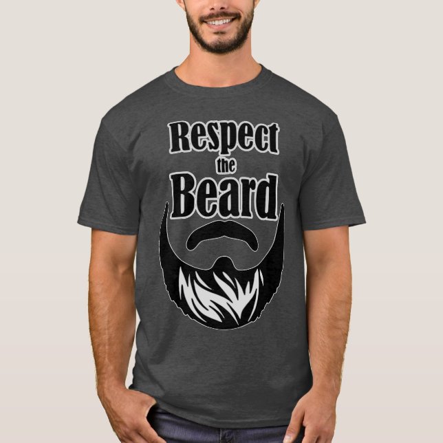 Camiseta Respeito barbudo (Frente)
