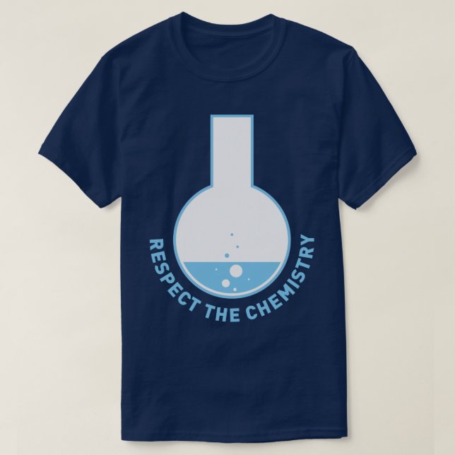 Camiseta Respeito da ciência o T da física da biologia da (Frente do Design)