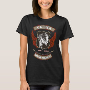 Camiseta Respeito do Orgulho Índio Nativo Americano da Trib