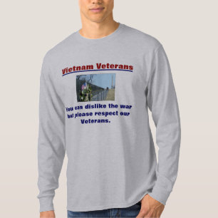 Camiseta Respeito do t-shirt dos veteranos de Vietnam
