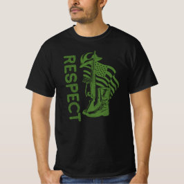 Camiseta Respeito, Herói da Guerra do Exército dos EUA