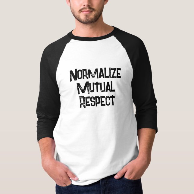 Camiseta Respeito Mútuo (Frente)