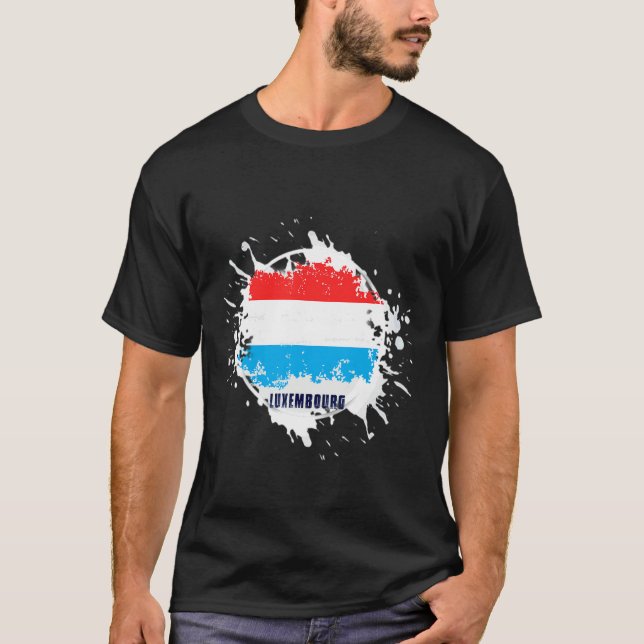 Camiseta Respingo do Luxemburgo (Frente)