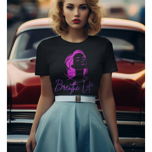 Camiseta Respira a vida Terapia Mandala Zen