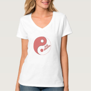 Camiseta "Respira apenas - Camisa-T das mulheres Design Zen