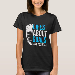 Camiseta Respira Sobre Objetivos E Engraçado Lax Lacrosse S