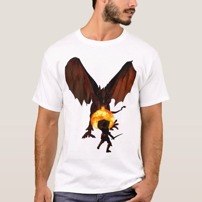 Camiseta Respiração do fogo (Frente)