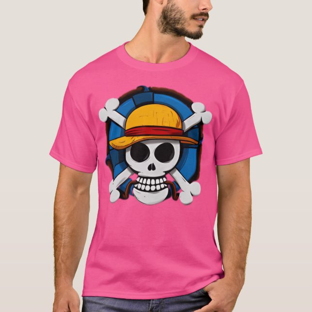 Camiseta Respirador de Crane Pirata Crane Chapeau (Frente)