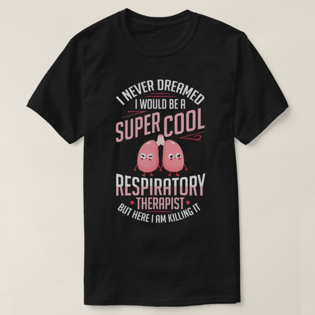 Camiseta Respiratory Therapist RT Care Week  (Frente do Design)