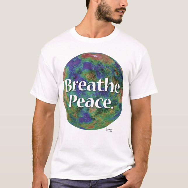 Camiseta Respire a paz (Frente)