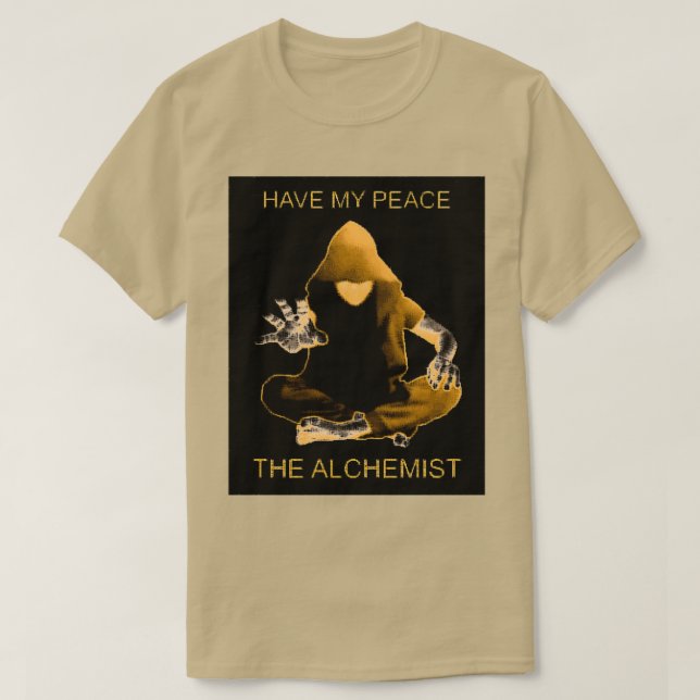 CAMISETA RESPIRE O MEDO DO MUNDO E TRANSMUTE-O (Frente do Design)