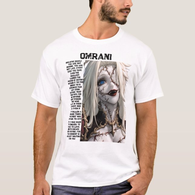 Camiseta Respire profundamente - citação motivacional inspi (Frente)
