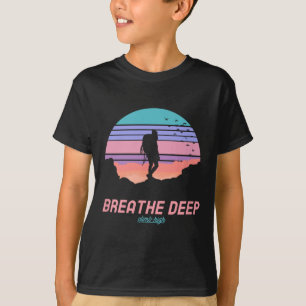 Camiseta Respire Profundo Escale Alto - Caminhada 