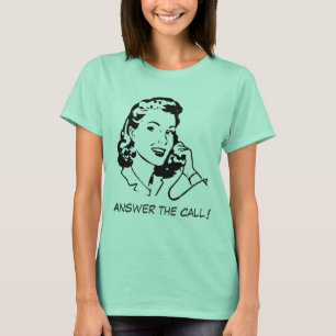 Camiseta Responda à chamada!