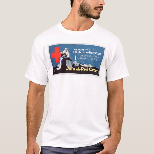 Camiseta Responda à chamada do Natal (US00214) (Frente)