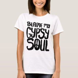 Camiseta Responsabilize meu sinal de paz aciganado da alma