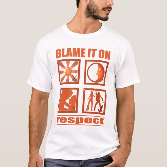 Camiseta Responsabilize-o no respeito (Frente)