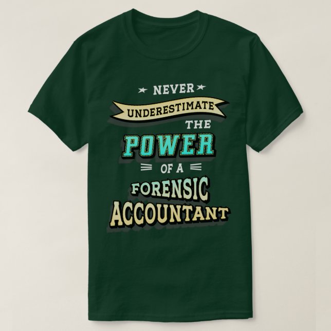 Camiseta Responsável forense (Frente do Design)