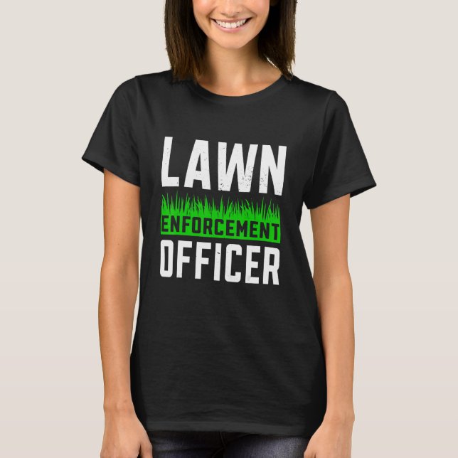 Camiseta Responsável pela aplicação da lei (Frente)