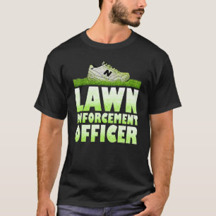 Camiseta Responsável pela aplicação da lei Landscaper