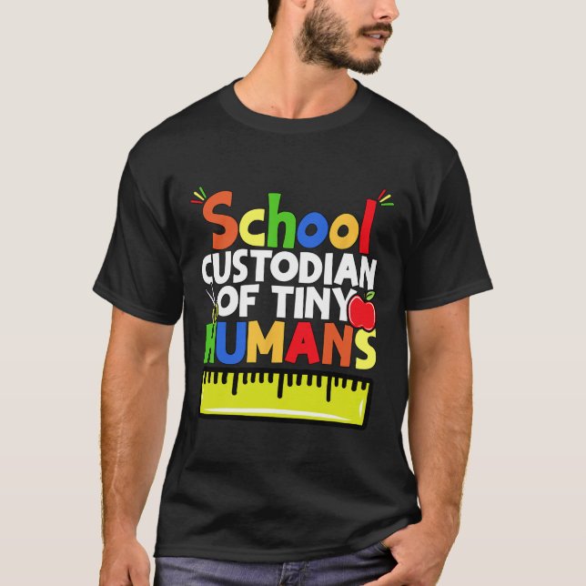 Camiseta Responsável pela Escola de Humanos Pequenos - Volt (Frente)