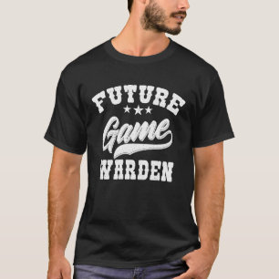 Camiseta Responsável pela Vida Selvagem do Futuro Jogo