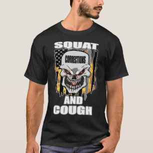 Camiseta Responsável pelas Correções - Bandeira Squat e Cou