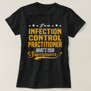 Camiseta Responsável pelo controlo das infecções