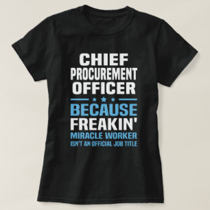 Camiseta Responsável Principal pelos Contratos Públicos