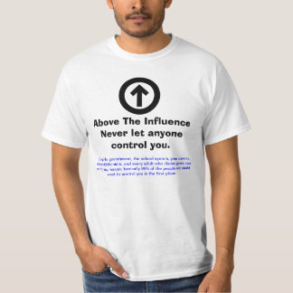 Camiseta Resposta acima da influência