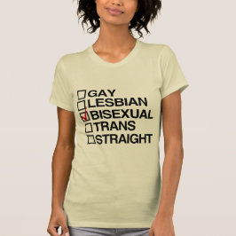 CAMISETA RESPOSTA BISEXUAL