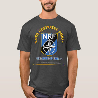 Camiseta Resposta da NATO w Texto