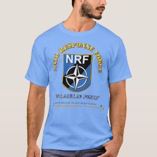 Camiseta Resposta da NATO w Texto