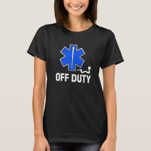 Camiseta Resposta de Emergência Médica Paramédica de Ausênc