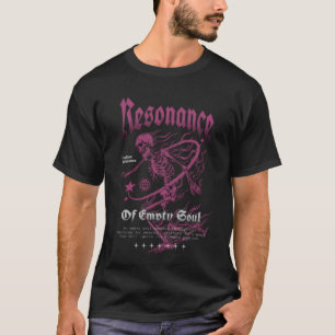 Camiseta Ressonância De Almas Vazias Clássicas Negras