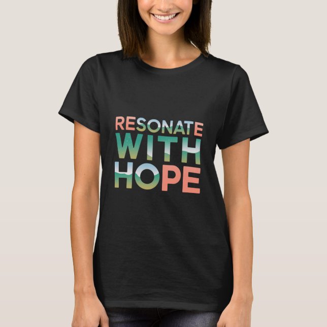 Camiseta Ressonar com esperança (Frente)