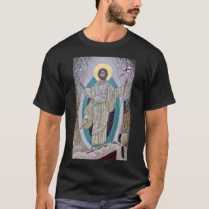 Camiseta Ressurreição do ícone do Cristo