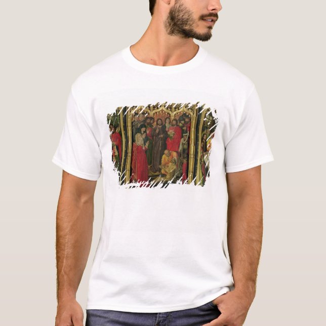 Camiseta Ressurreição do Triptych de Lazarus; O (Frente)