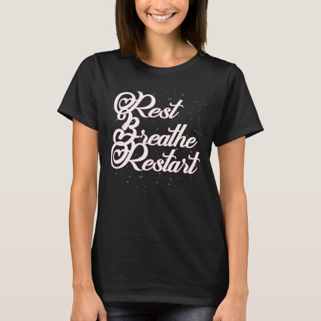 Camiseta Rest Resart Design (Frente)