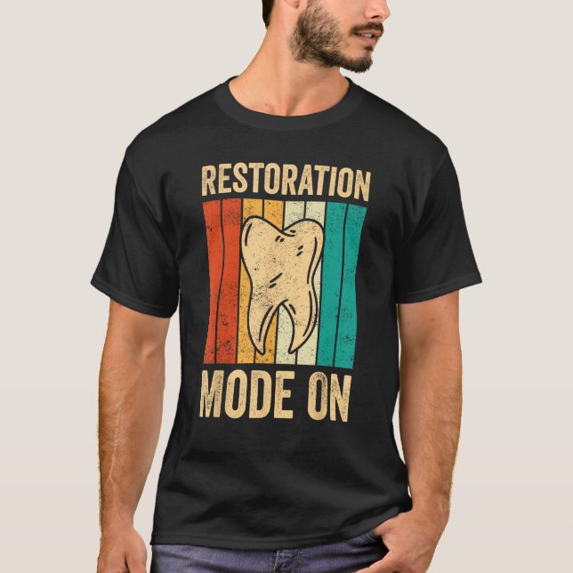 Camiseta Restauração do Assistente Técnico Técnico do Labor (Frente)