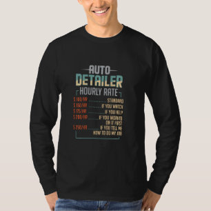 Camiseta Restaurador de Taxa Horária do Detalhador Automáti