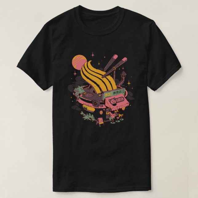 Camiseta "Restaurant Ramen Bowl" par ilustrata (Frente do Design)