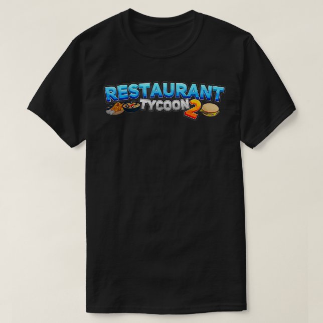Camiseta Restaurant Tycoon 2  (Frente do Design)