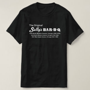 Camiseta Restaurante Bar-B-Q de Sally, Chicago, IL 1941-197