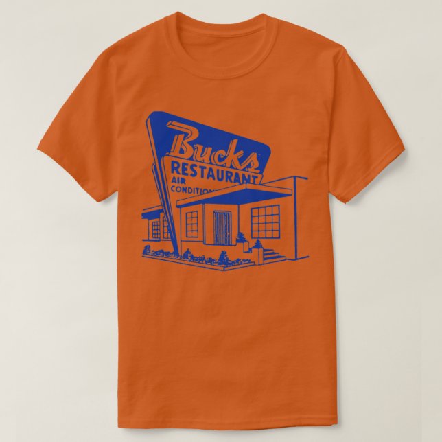 Camiseta Restaurante Bucks (Frente do Design)