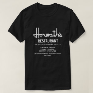 Camiseta Restaurante de Horwath, Parque Elmwood, Illinois