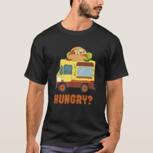 Camiseta Restaurante do Cozinhar de Caminhão com Comida Fom