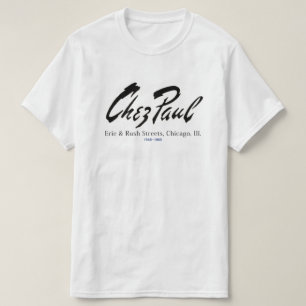 Camiseta Restaurante Francês Chez Paul, Chicago